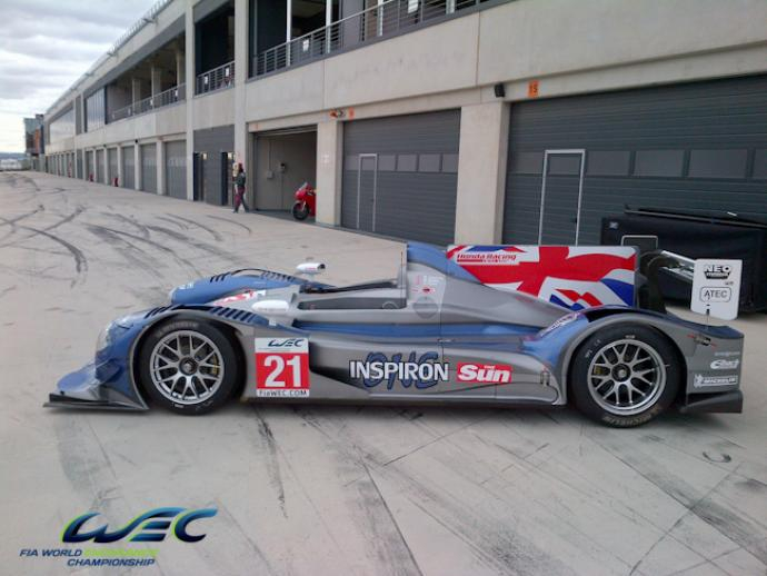 Un aileron aux couleurs de l’Union Jack pour Strakka Racing
