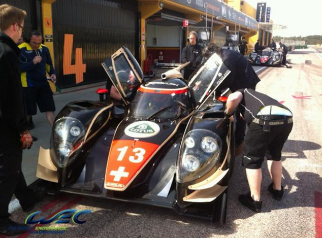 Rebellion Racing test their new Lola-Toyotas in Spain