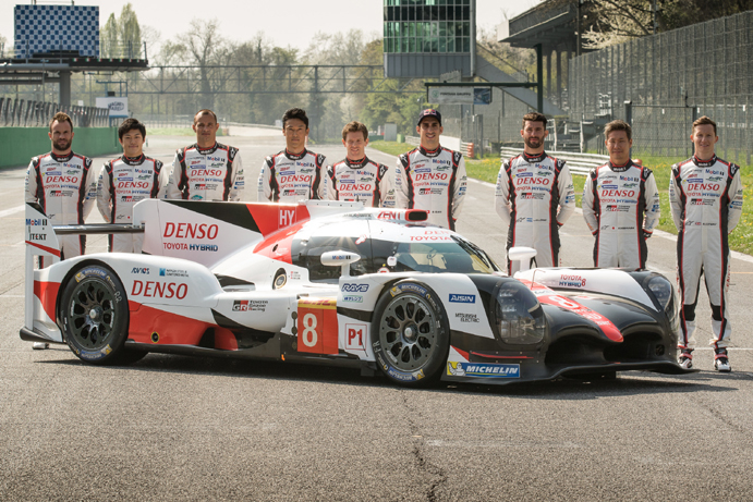 New Toyota LMP1 challenger launched at Monza