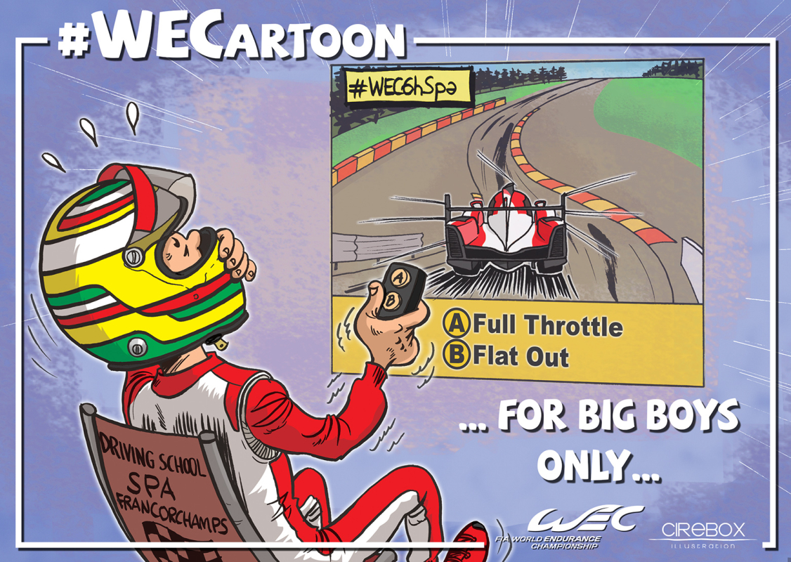 WEC 6 Hours of Spa-Francorchamps:  For big boys only!