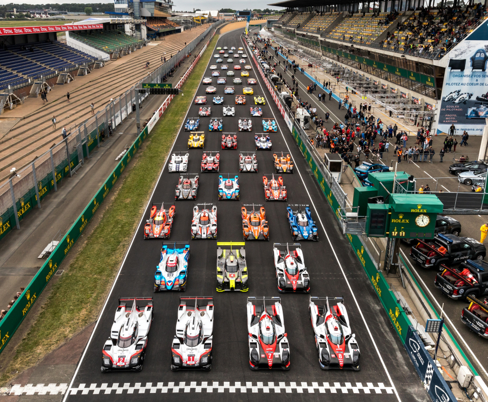 The 60 Le Mans contenders all together for the first time!