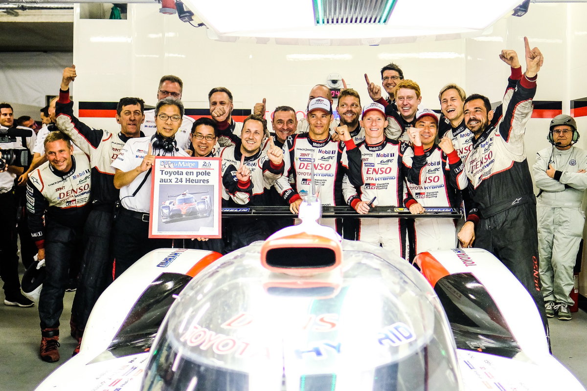 Toyota secure front row for 24 Hours of Le Mans