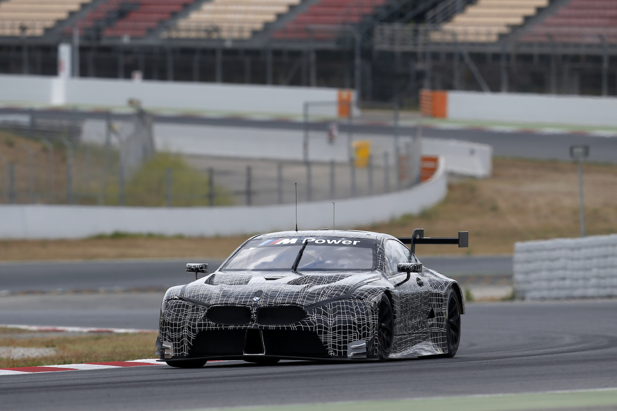 BMW M8 GTE : le programme de tests se poursuit en Espagne
