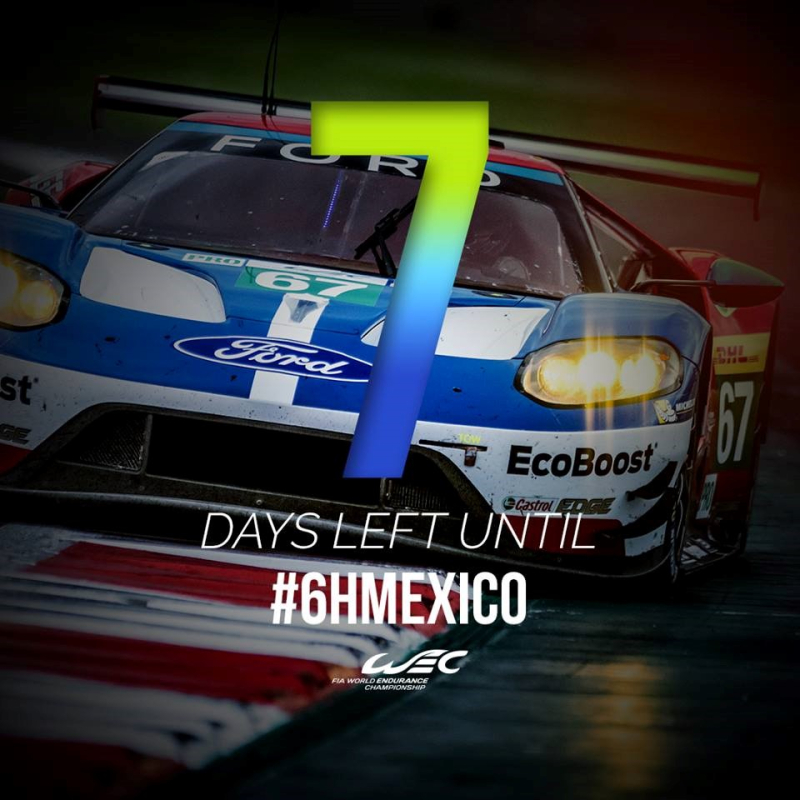 7 days to go to 6 Hours of Mexico!