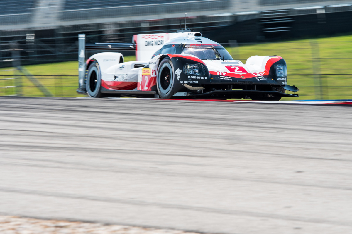 Porsche heads Toyota in first track action at COTA