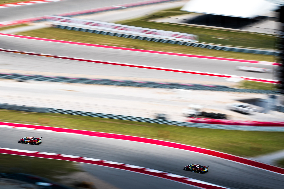 Ferrari fight hard through to GTE victory in COTA