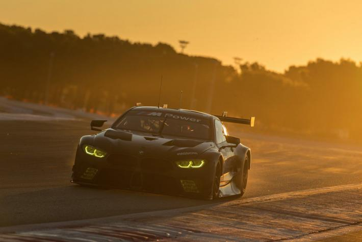 La BMW M8 GTE poursuit son développement (vidéo)