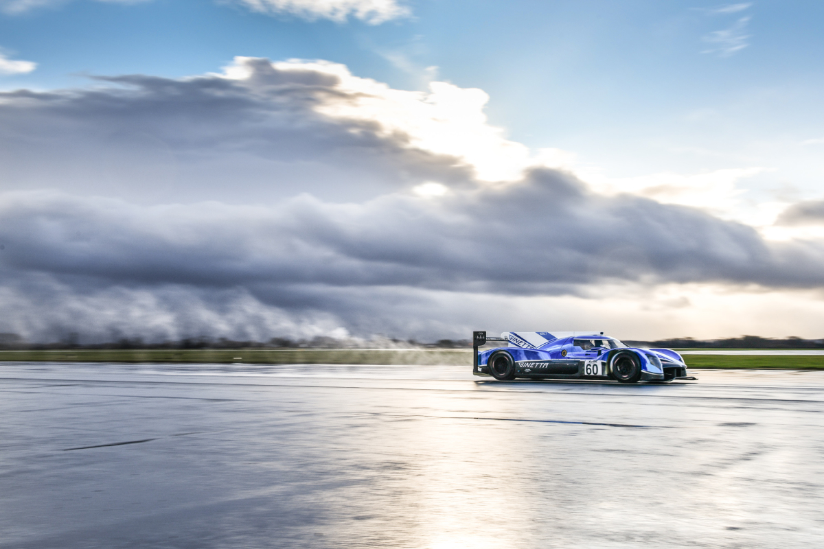 Super Saison 2018-2019 : premier roulage pour la Ginetta LMP1  (video)