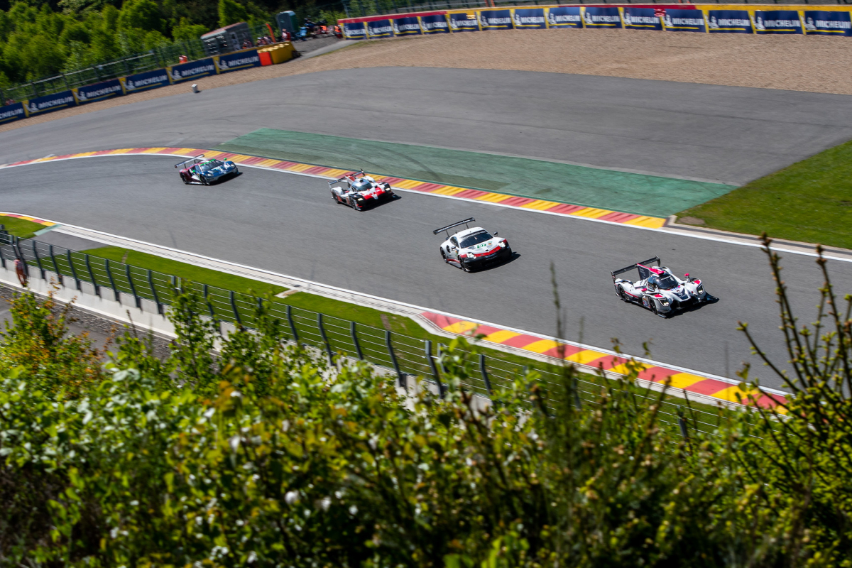 Spa after 4 Hours: Alonso and Nakajima extend No.8 Toyota lead; Porsche takes control of LMGTE Pro