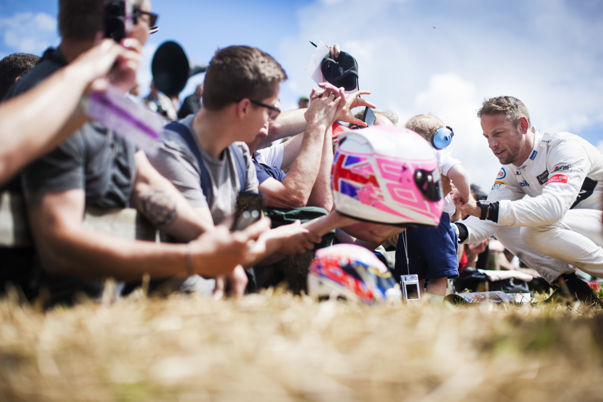 La légende du Mans au Festival of Speed de Goodwood