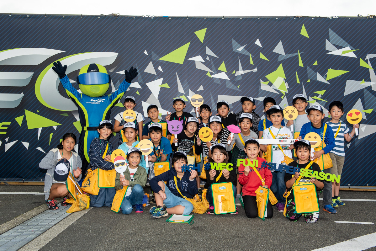 Fun and Education for Kids WEC Fuji Paddock Visit