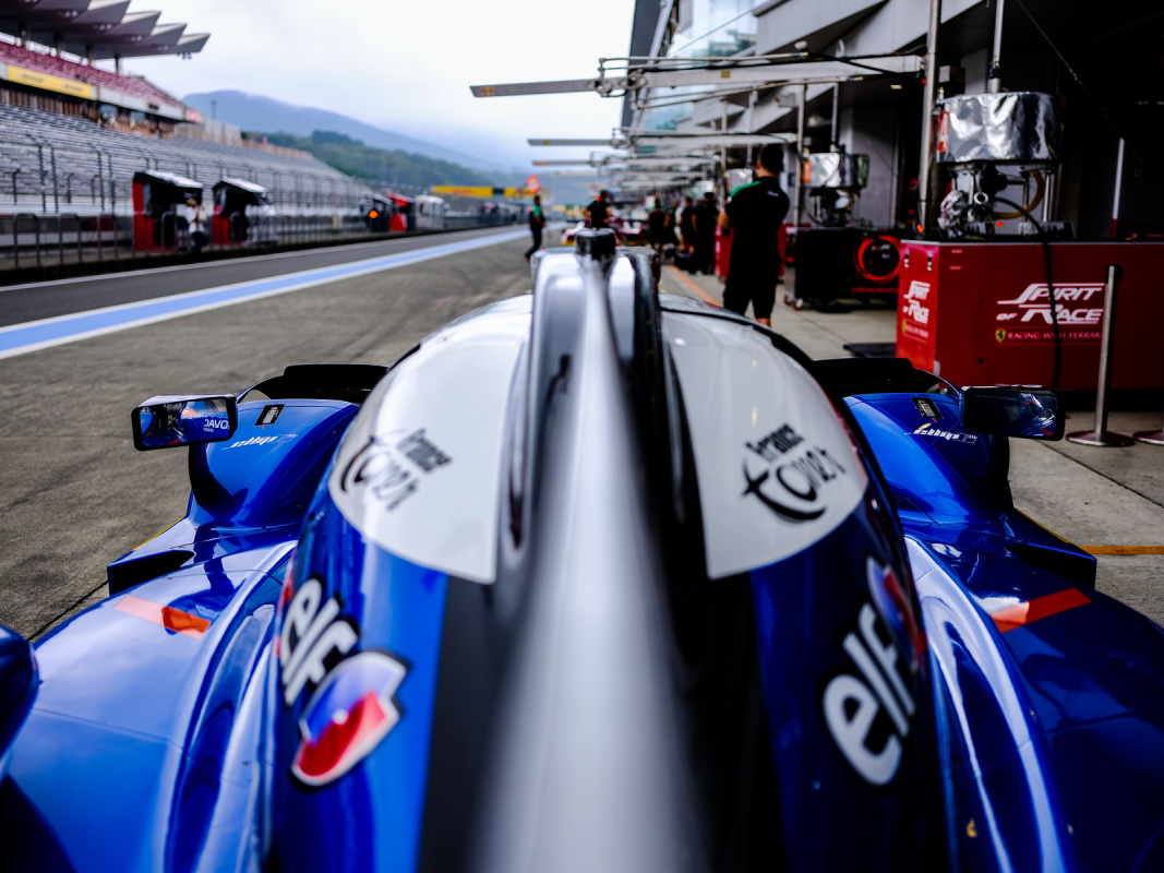 Track action blasts off at Fuji