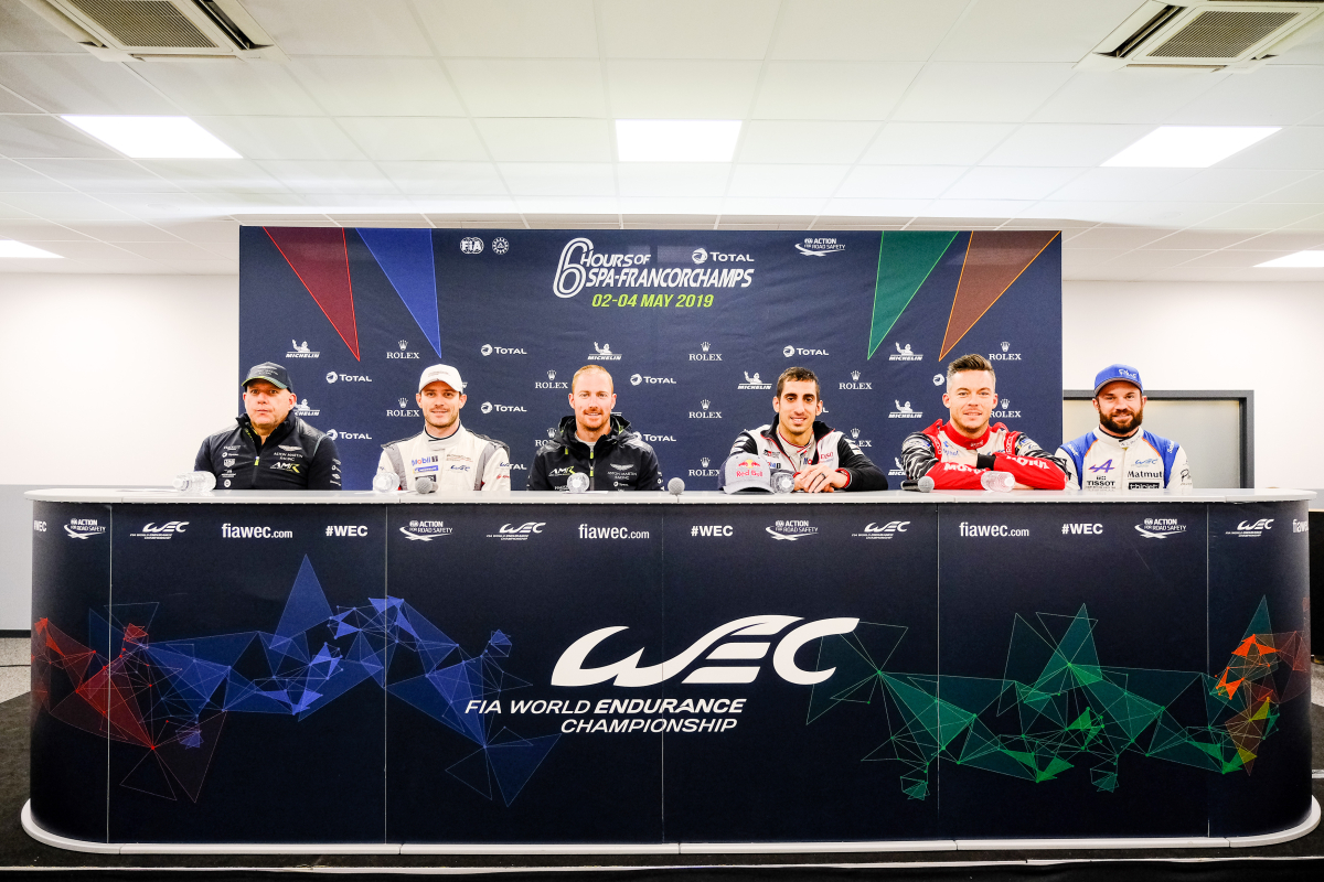 Un jeudi à Spa-Francorchamps : Paroles de pilotes