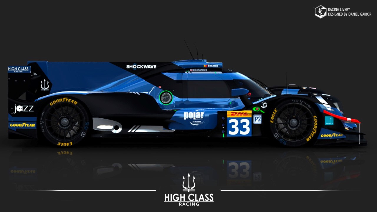 High Class Racing reveals new Season 8 livery