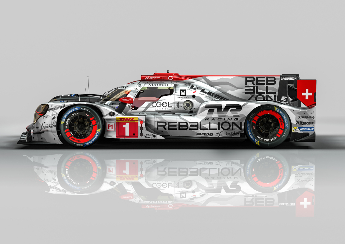 Refreshed livery for Rebellion Racing