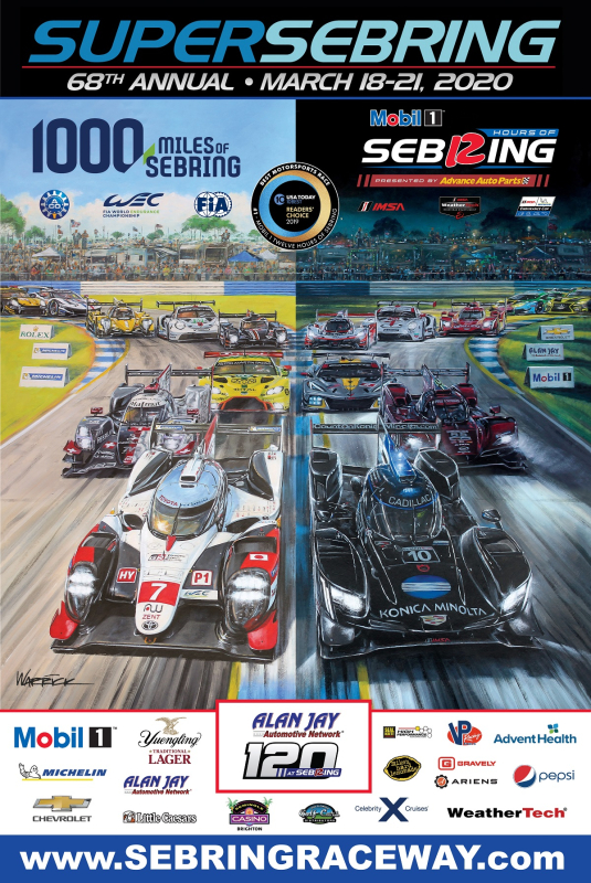 2020 SuperSebring official poster revealed