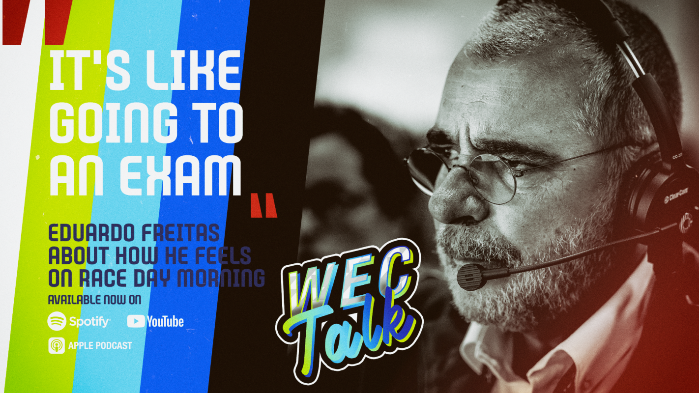Eduardo Freitas on WEC Talk: “I’m looking forward to going back to the track… I miss it and I need it!”