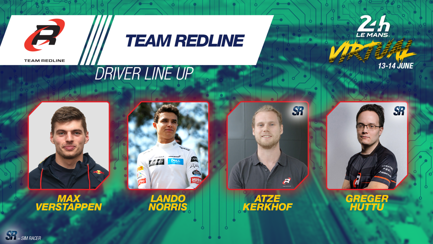 Max Verstappen et Lando Norris aux 24 Heures du Mans Virtuelles