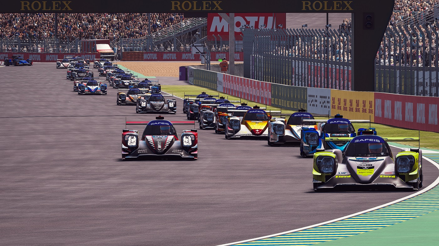24H Le Mans Virtual: E-Team WRT leads after opening hour