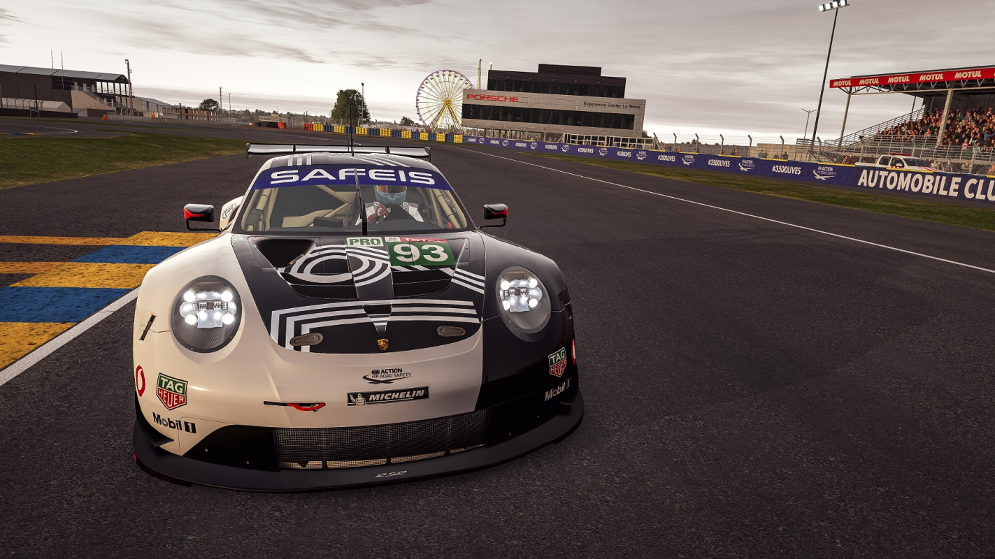 24H Le Mans Virtual after 18 hours: Two Rebellion Williams Esports in the lead while Porsche controls GTE