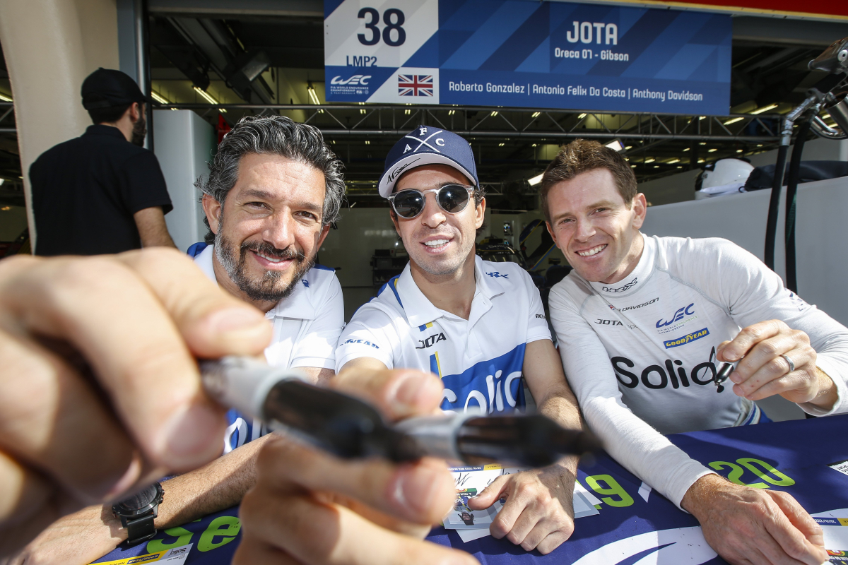 JOTA resigns Davidson, Da Costa and Gonzales for 2021 LMP2 campaign