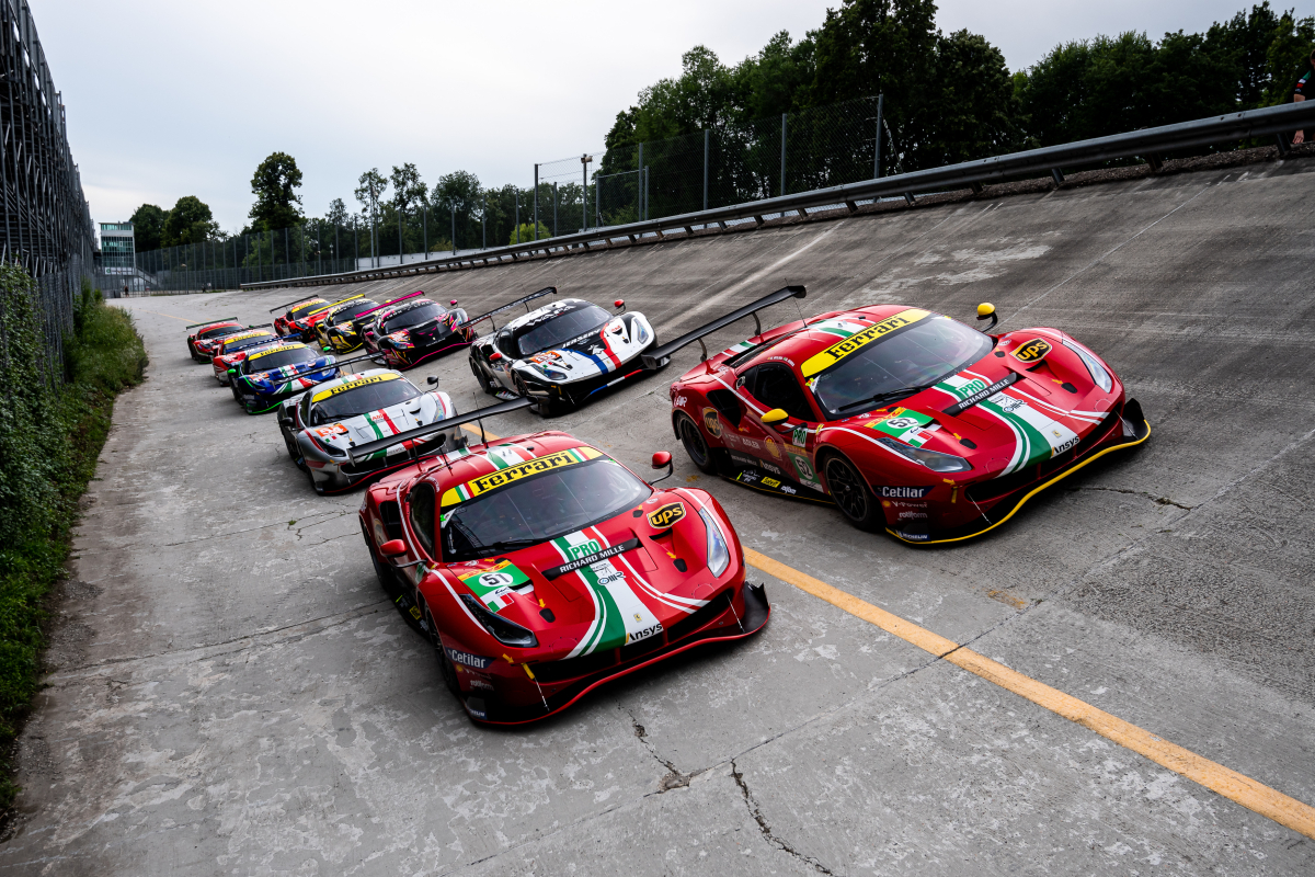 Ferrari out in force at Monza!