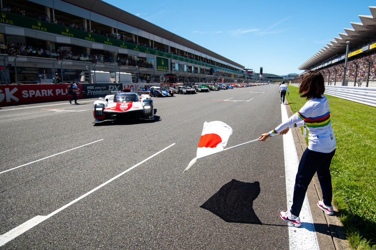 Grand Marshal Keiko Sugiura talks Fuji