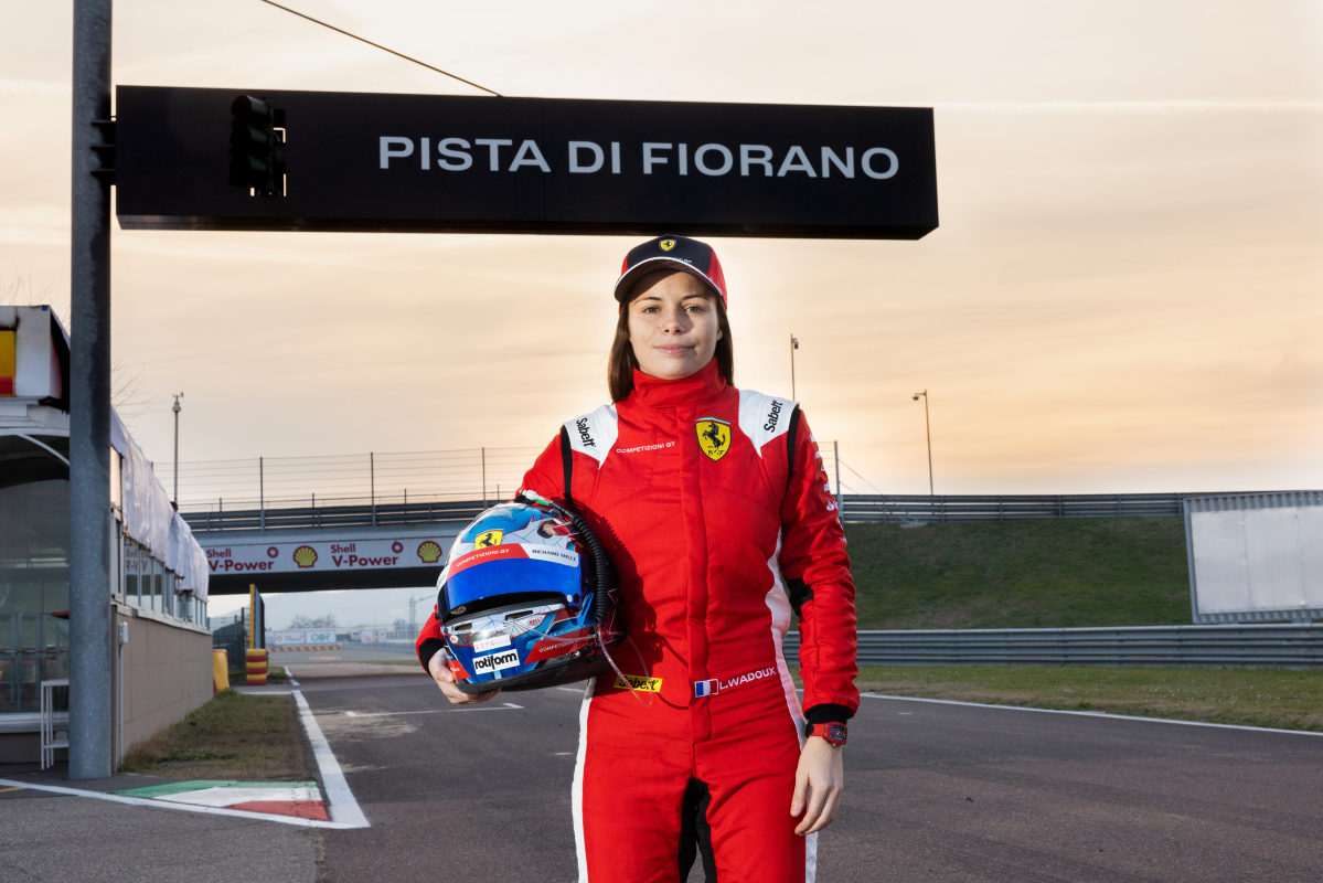 Lilou Wadoux engagée avec Richard Mille AF Corse