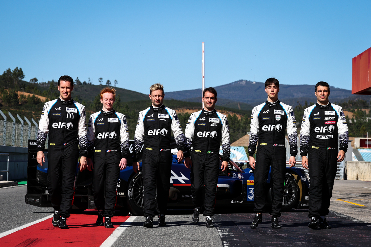 Alpine dévoile sa liste complète de pilotes pour la saison FIA WEC 2023.