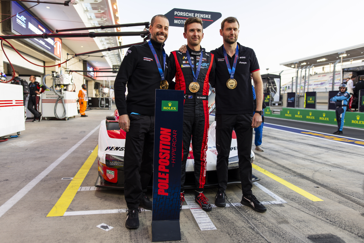 Campbell takes Hyperpole for Porsche Penske in Qatar