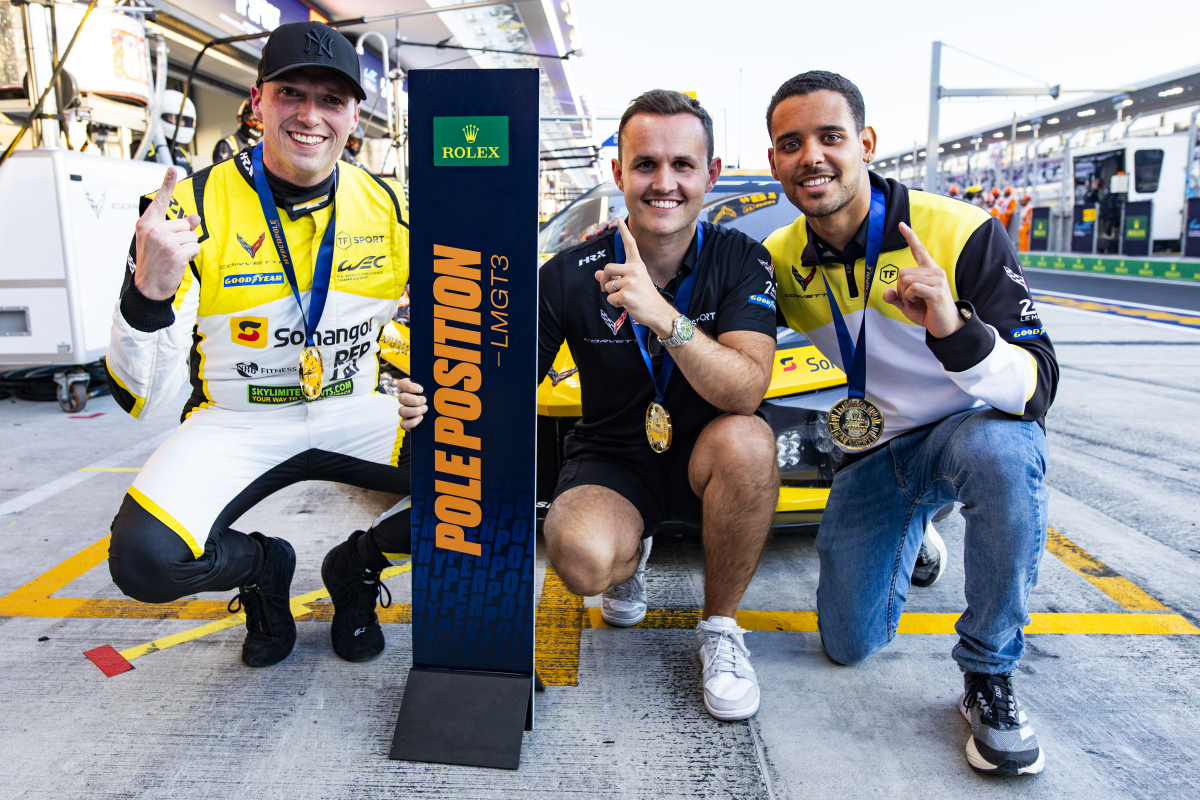 LMGT3 pole position for TF Sport Corvette