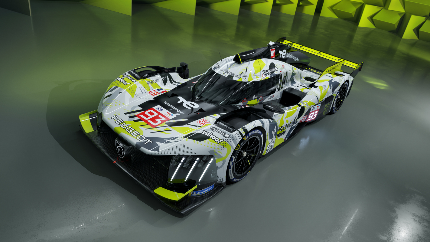 Peugeot TotalEnergies présente sa nouvelle Hypercar 9X8 2024