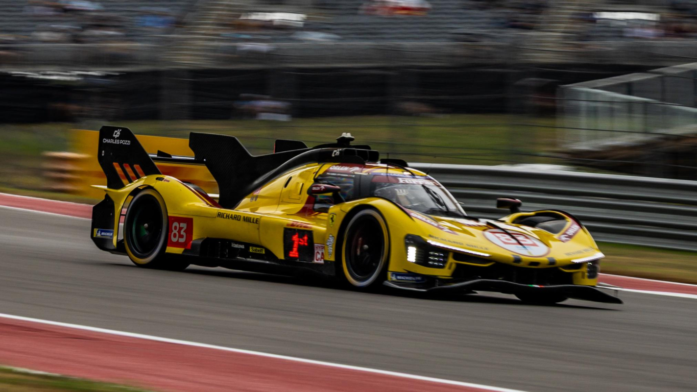Kubica Ferrari and Proton Mustang secure COTA poles