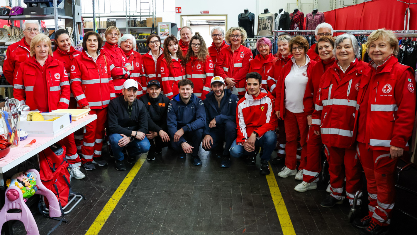 Drivers show support for Italian Red Cross ahead of 6 Hours of Imola