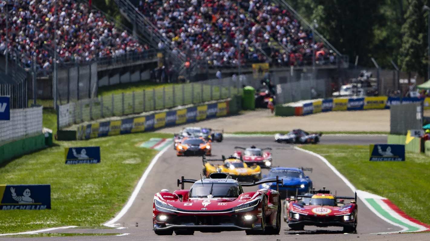 The Headlines after 4 Hours at Imola