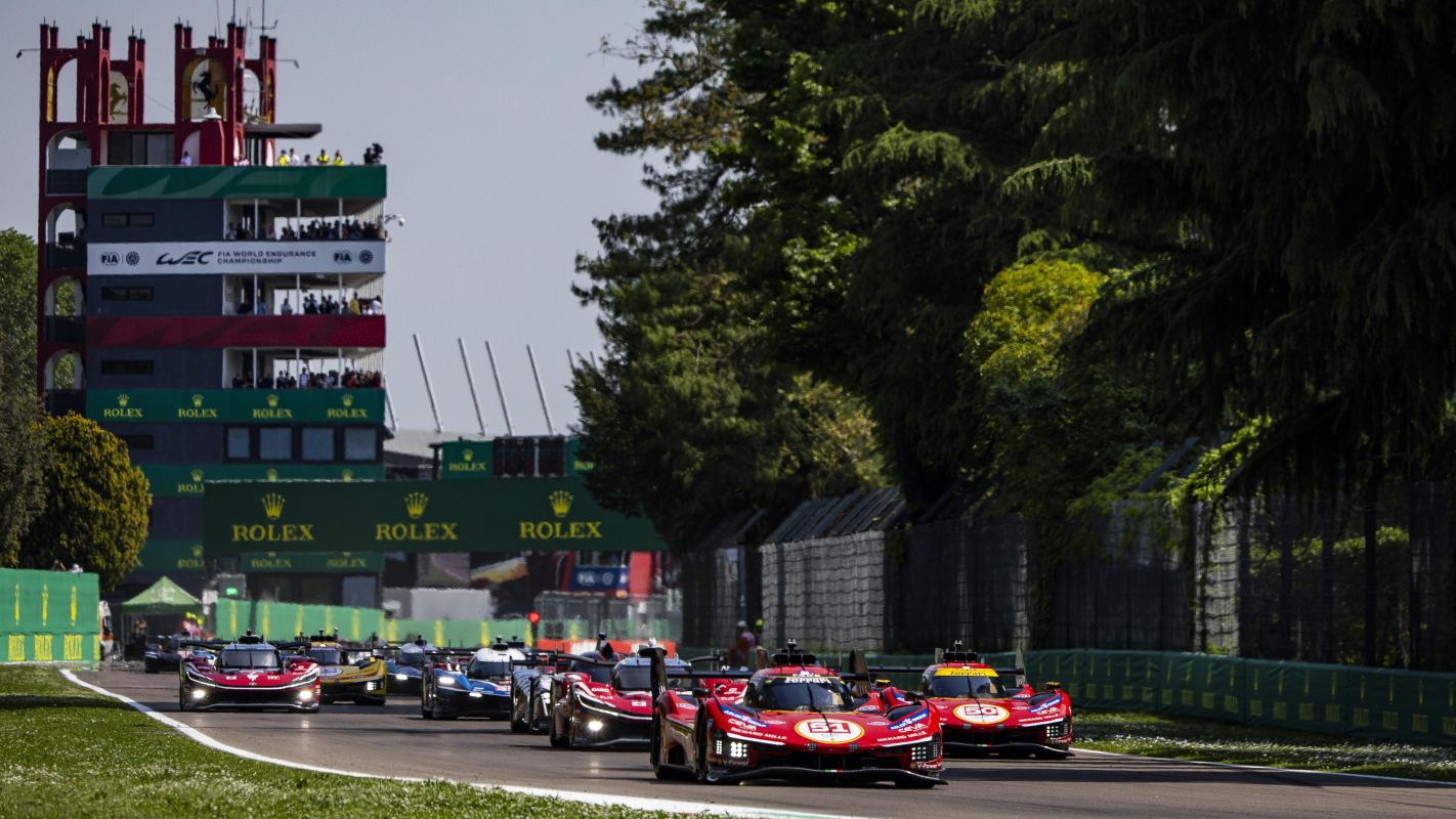 The Headlines after 2 Hours at Imola