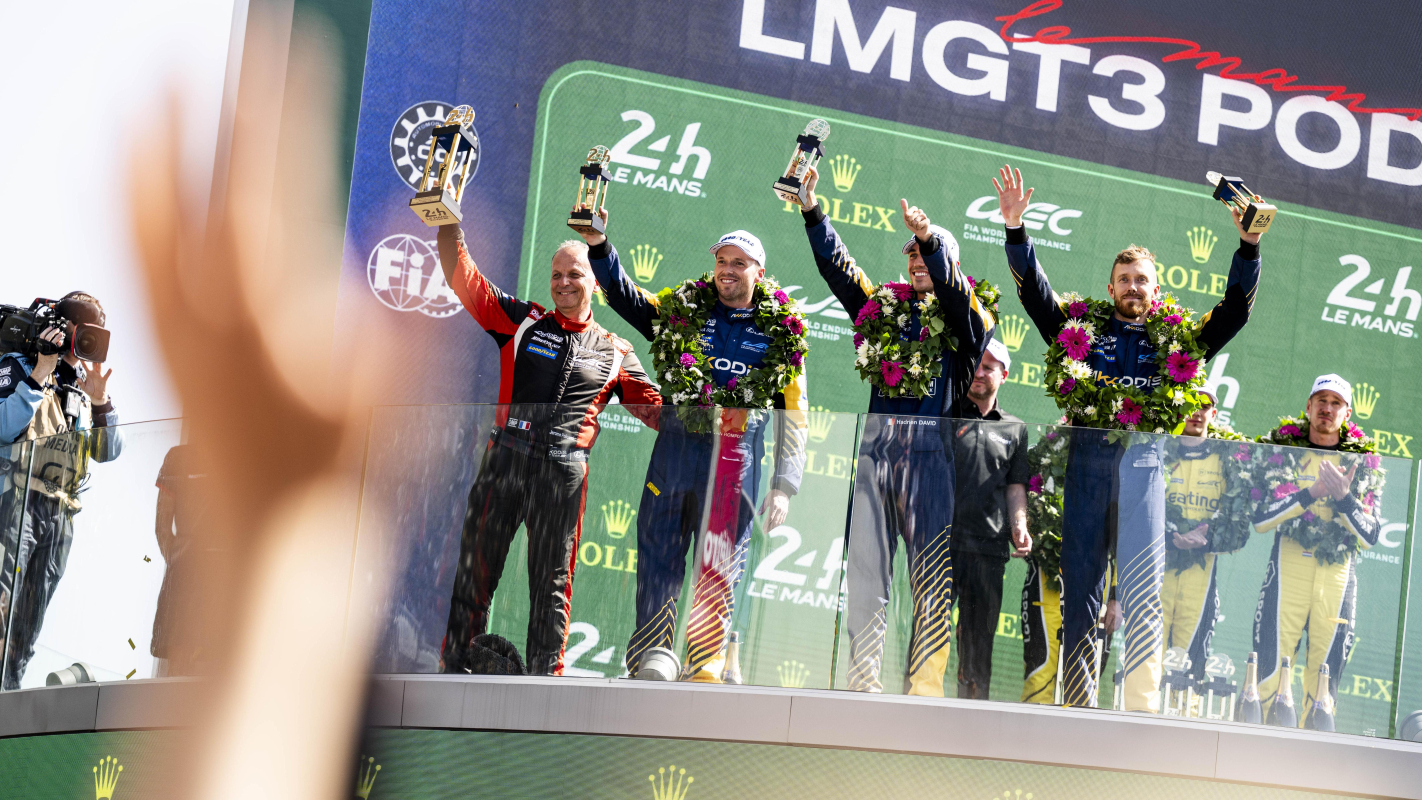 Akkodis trio celebrate ‘extraordinary’ Le Mans achievement