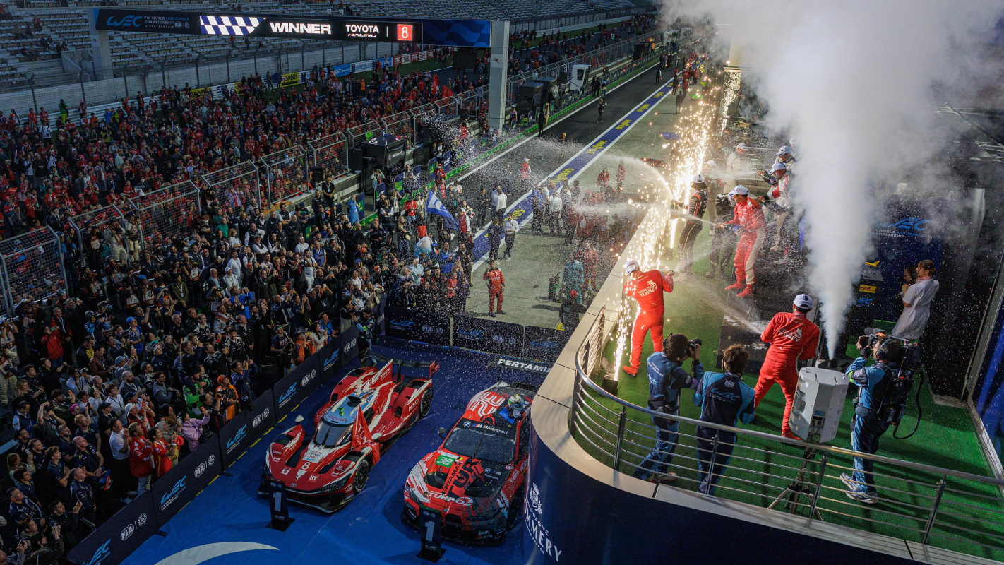 Toyota triumphs at home following late twist
