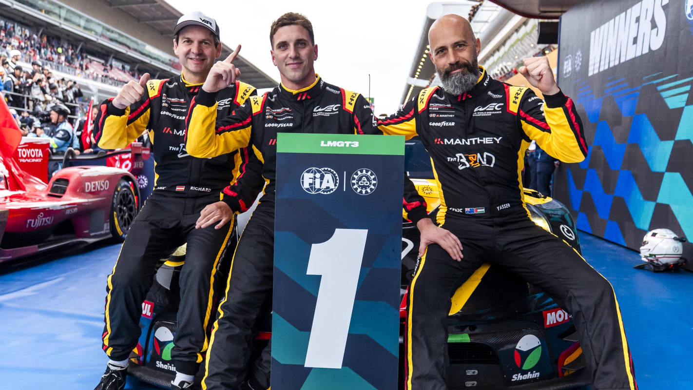 Porsche ends LMGT3 win drought with conclusive Barcelona victory