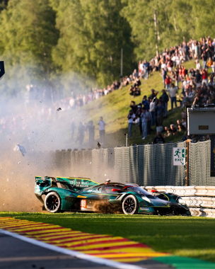 The final two hours at Spa took their toll...   An unforgiving race for many at @circuit_spa_francor