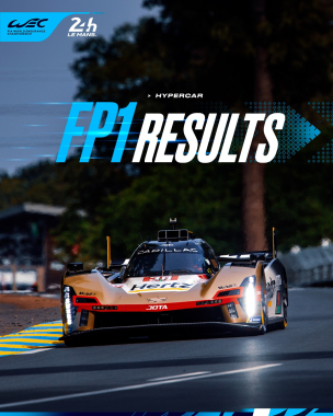 Cadillac pull in a 1-2 result during FP1 💪   @earlbamber sets the fastest time in the #38!   #WEC #L