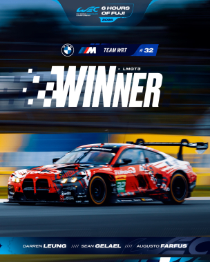 BMW ON TOP AT THE 6 HOURS OF FUJI! 🇯🇵  A hard-fought six hours comes to an end with the #32 @follow_