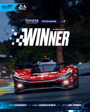 TOYOTA WIN THE 24 HOURS OF LE MANS! 🏁🏆 #WEC #LeMans24 #Toyota @toyotaracing.wec