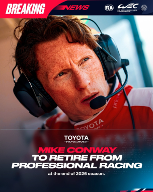 🚨 BREAKING NEWS: @mikeconwayracing to retire at the end of the 2026 season. After 12 seasons in the 