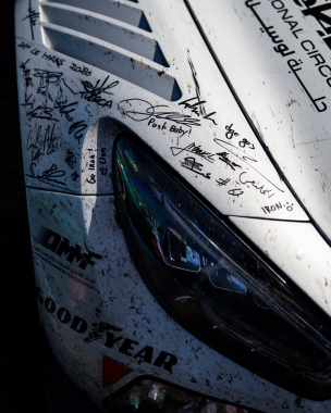 Every mark tells a story. A race etched into carbon fibre, paint and bodywork.  #WEC #LeMans24