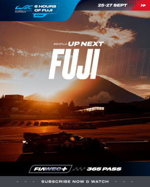 Round 5 done. Next up: the 6 Hours of Fuji 😍🇯🇵    We can’t wait to be back in Japan!   #WEC #6HFuji
