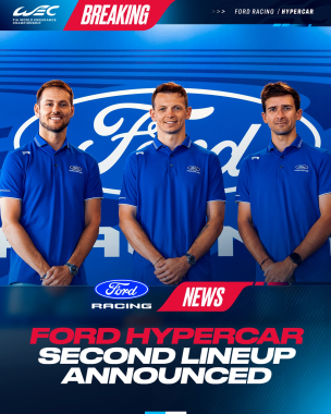 BREAKING: @fordracing completes its Hypercar driver line-up ✅   @mattcampbell22_, @nickyelloly and @
