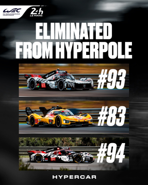 The cut is made: 17 cars miss out on Hyperpole across all classes ❌   They’ll line up at the back of
