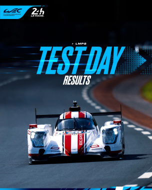 LMP2 Test Day results 👀 @idecsportracing go fastest of the day in the #28! #WEC #LeMans24 #ELMS @elm