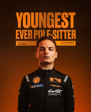 That’s quite the achievement, @mathysjaubert 💪   The 21-year-old Frenchman claimed pole position tod